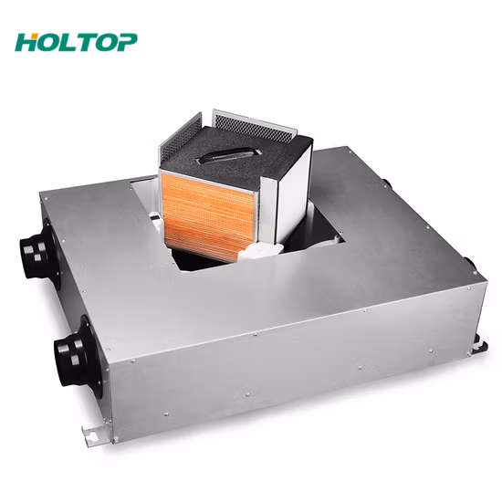 CE Certified High Efficiency Suspended Type Erv/Hrv Heat Recovery Ventilation System