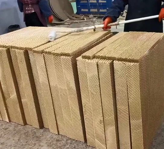 Cooling Pad for Cooling Air Cooler of Industrial, Poultry Farm and Greenhouse Honeycomb Greenhouse Wet Curtain