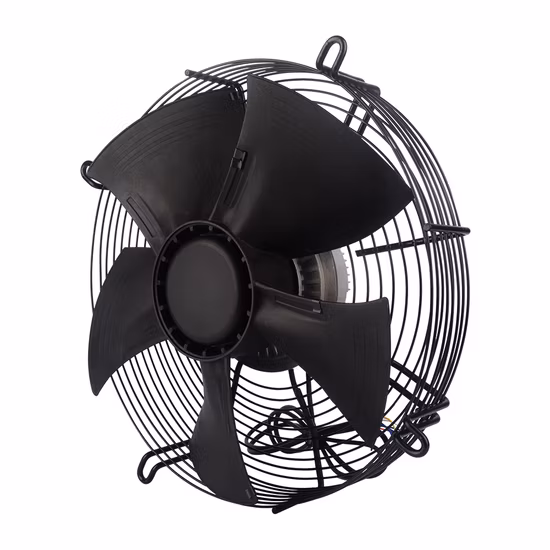 350mm AC Voltage Metal Blades Capacitor Motor Axial Duct Fans