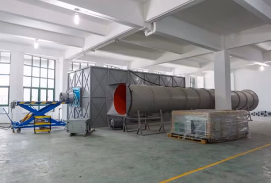 Mobile Row Fan Exhaust Fan Tunnel Industrial Tube Axial Fan