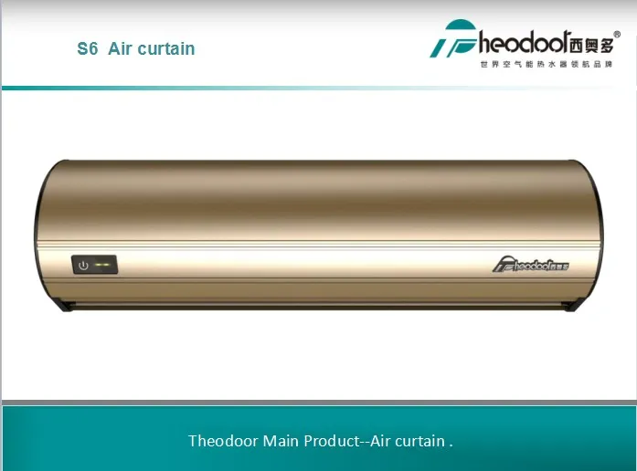 Fashion Design Aluminum Shell Air Curtain with Centrifugal Motor