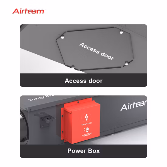 Anti Stuffy Breathable Dehumidify Comfortable Household Energy Recovery Ventilator Fan